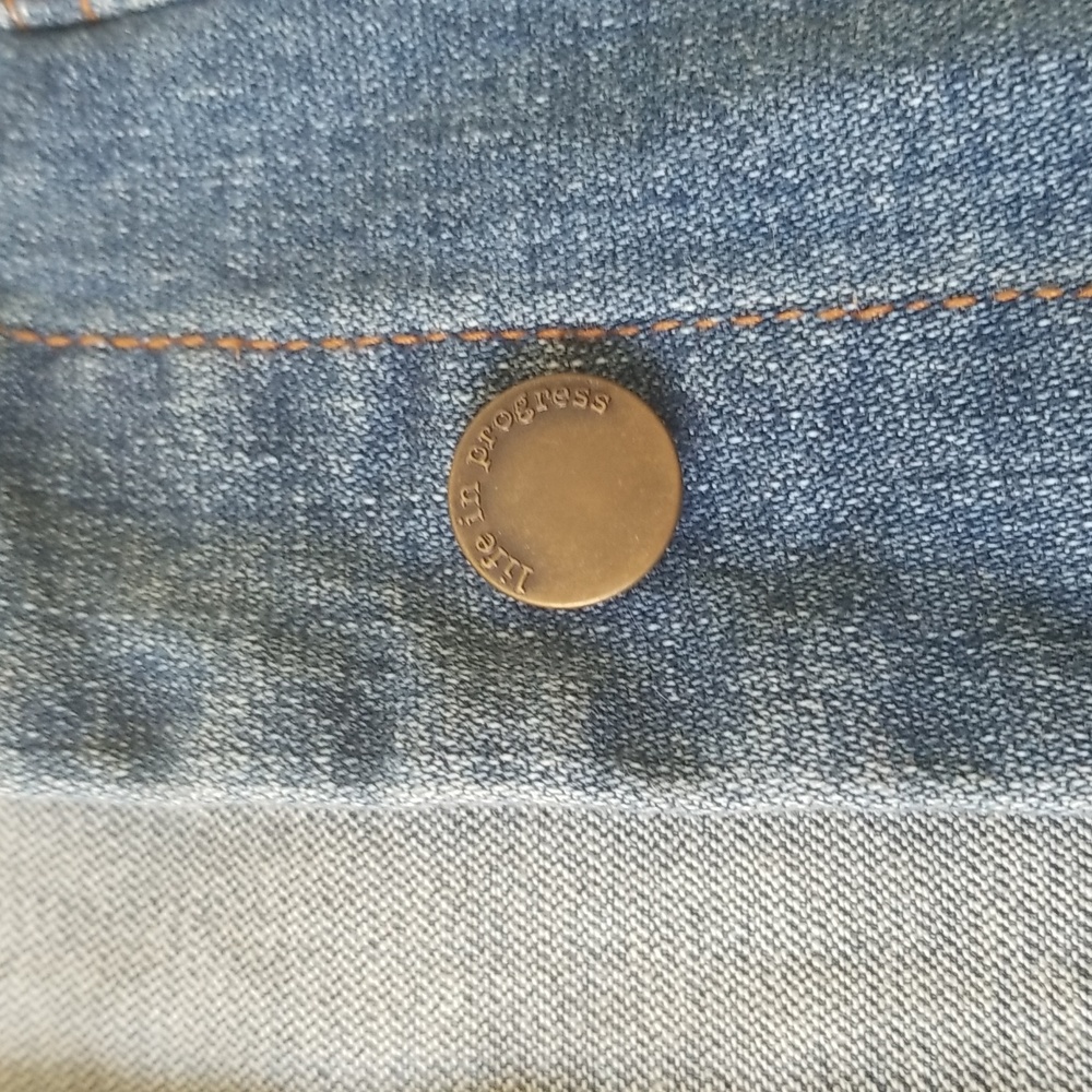 Life In Progress Boho Jean Jacket - Picture 6 of 9